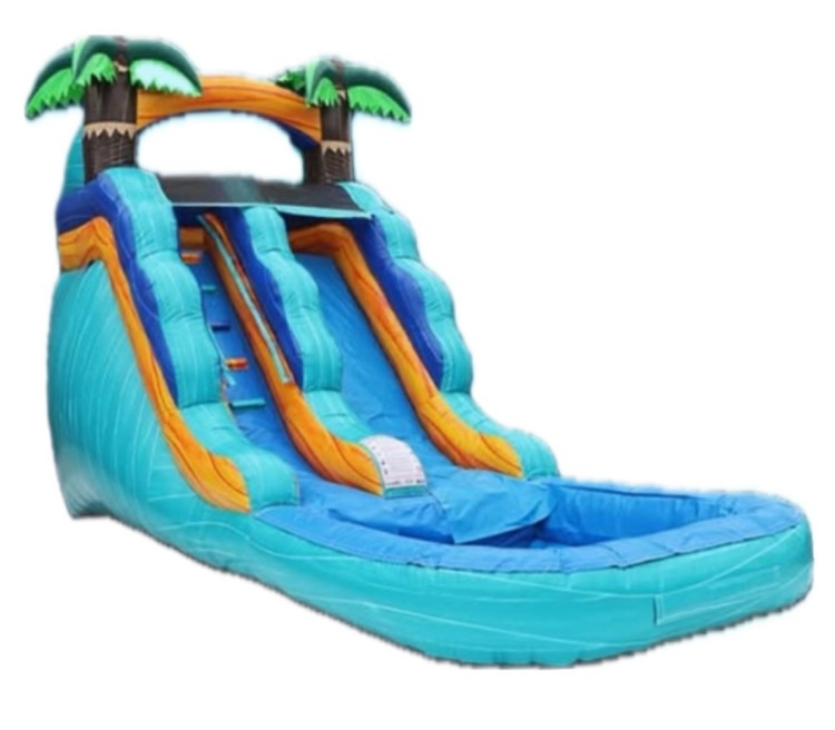 15ft Blue Lagoon Water Slide
