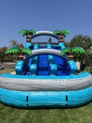 image2 1757986294 18ft Dual Lane Ocean Breeze Water Slide