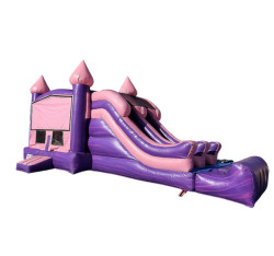 Glitter Pink Dual Lane Combo Slide