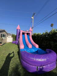 image2 1761167454 Glitter Pink Dual Lane Combo Slide